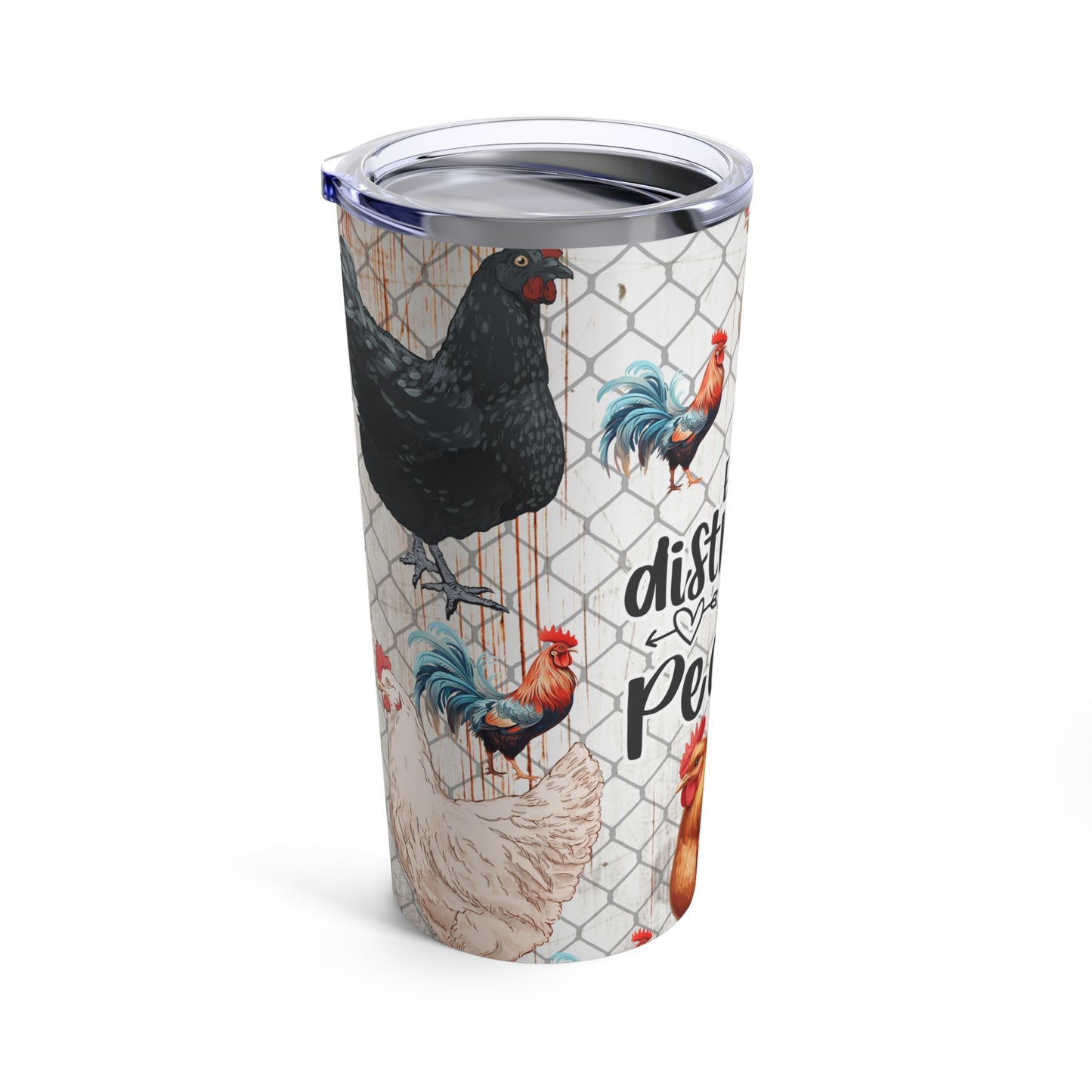 Easily Distracted 🐔Tumbler 20oz