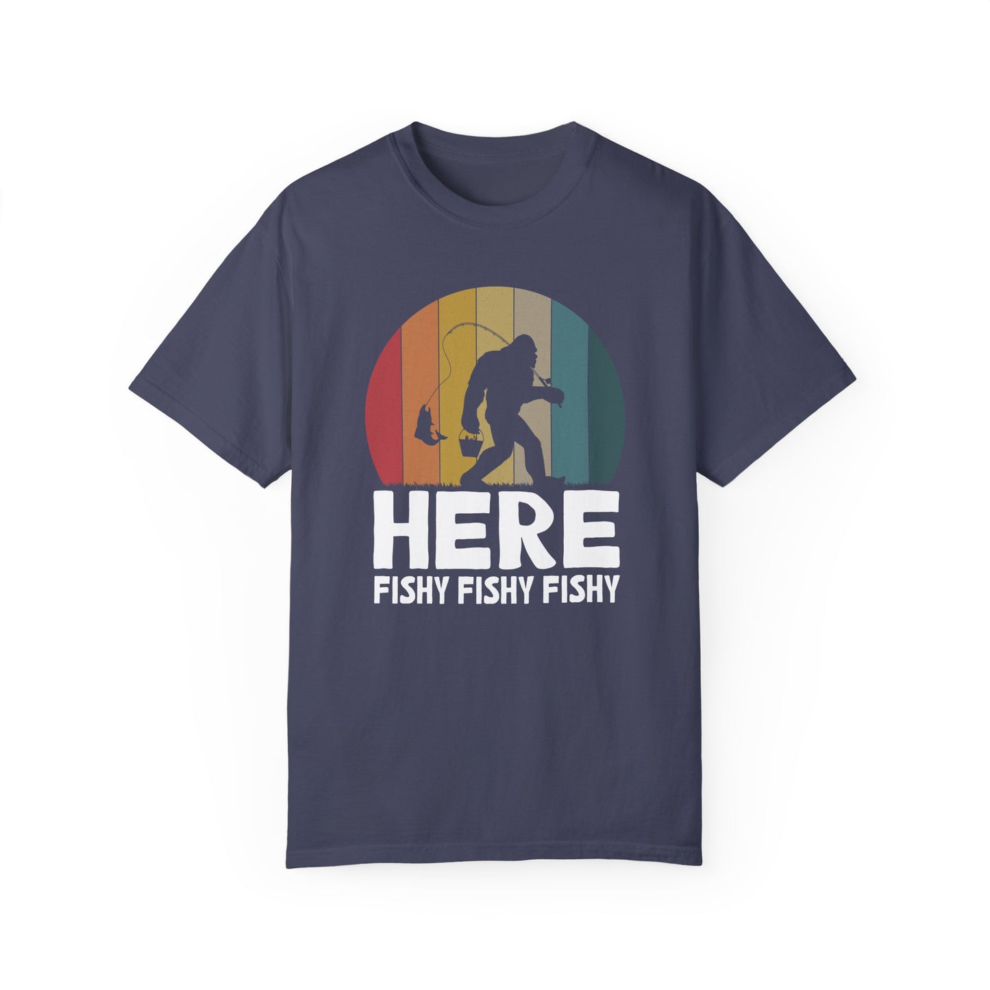 Here Fishy Fishy 👣🎣 Unisex T-shirt