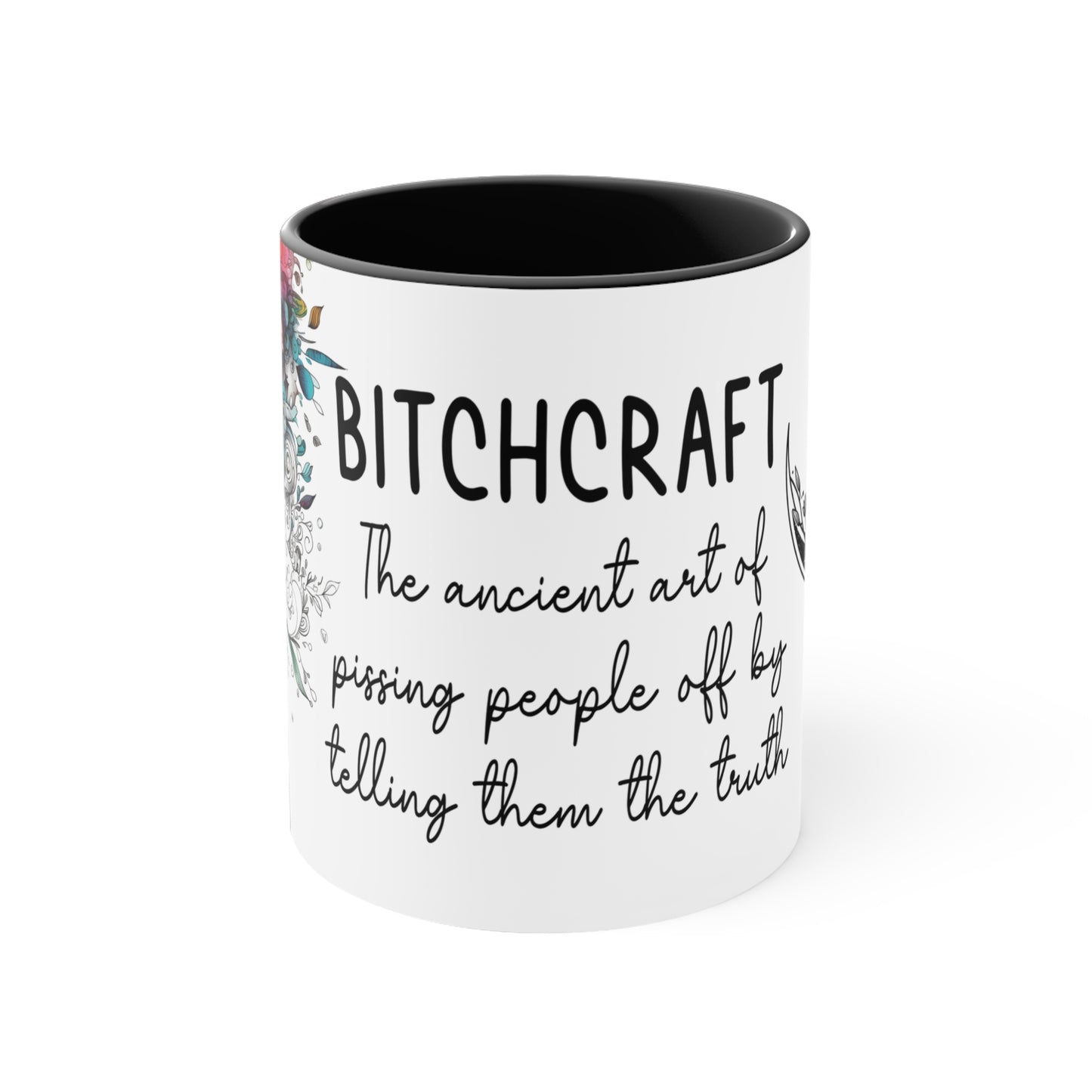 Bitchcraft ✨ Accent Coffee Mug, 11oz