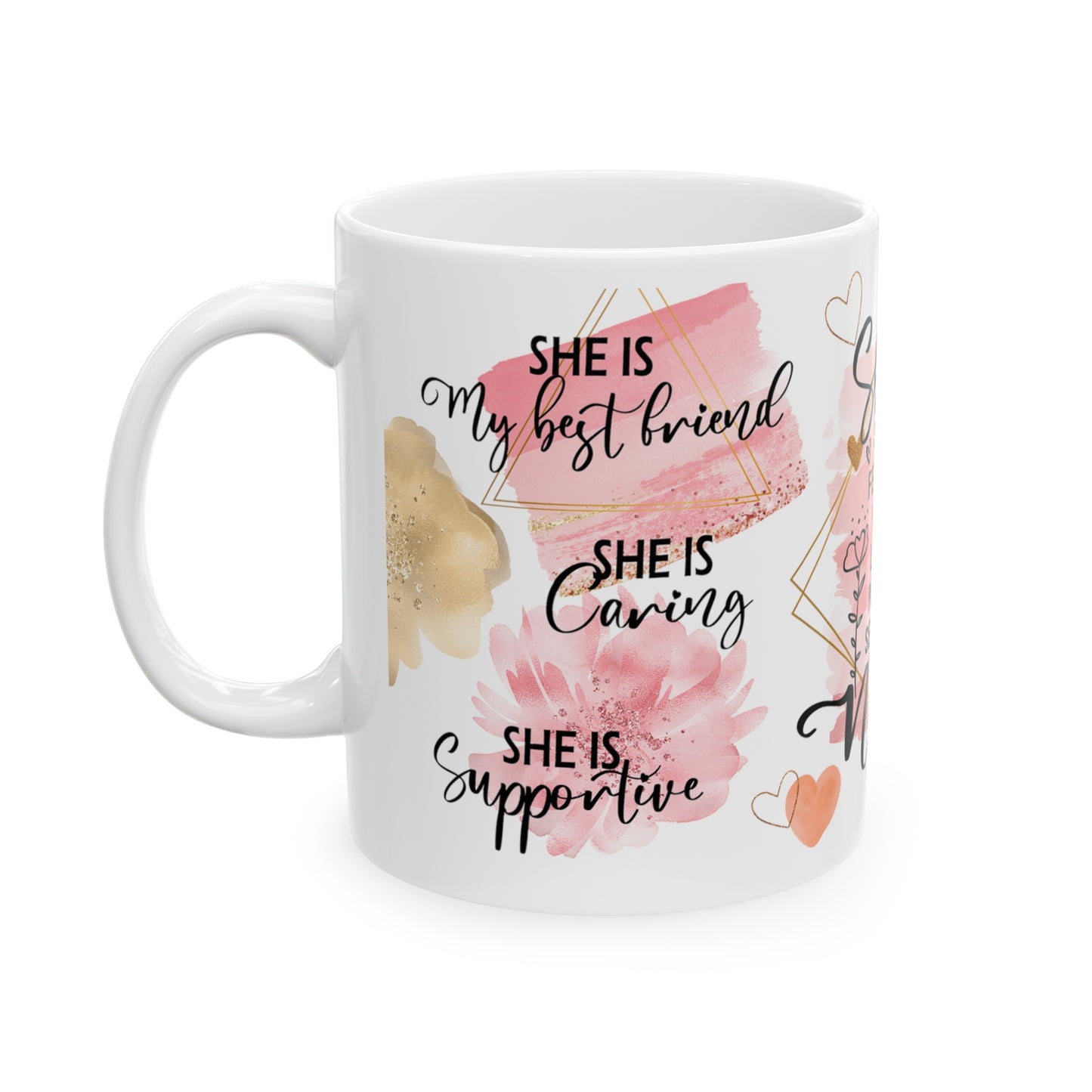 She is Nana 🌸Ceramic Mug, 11oz