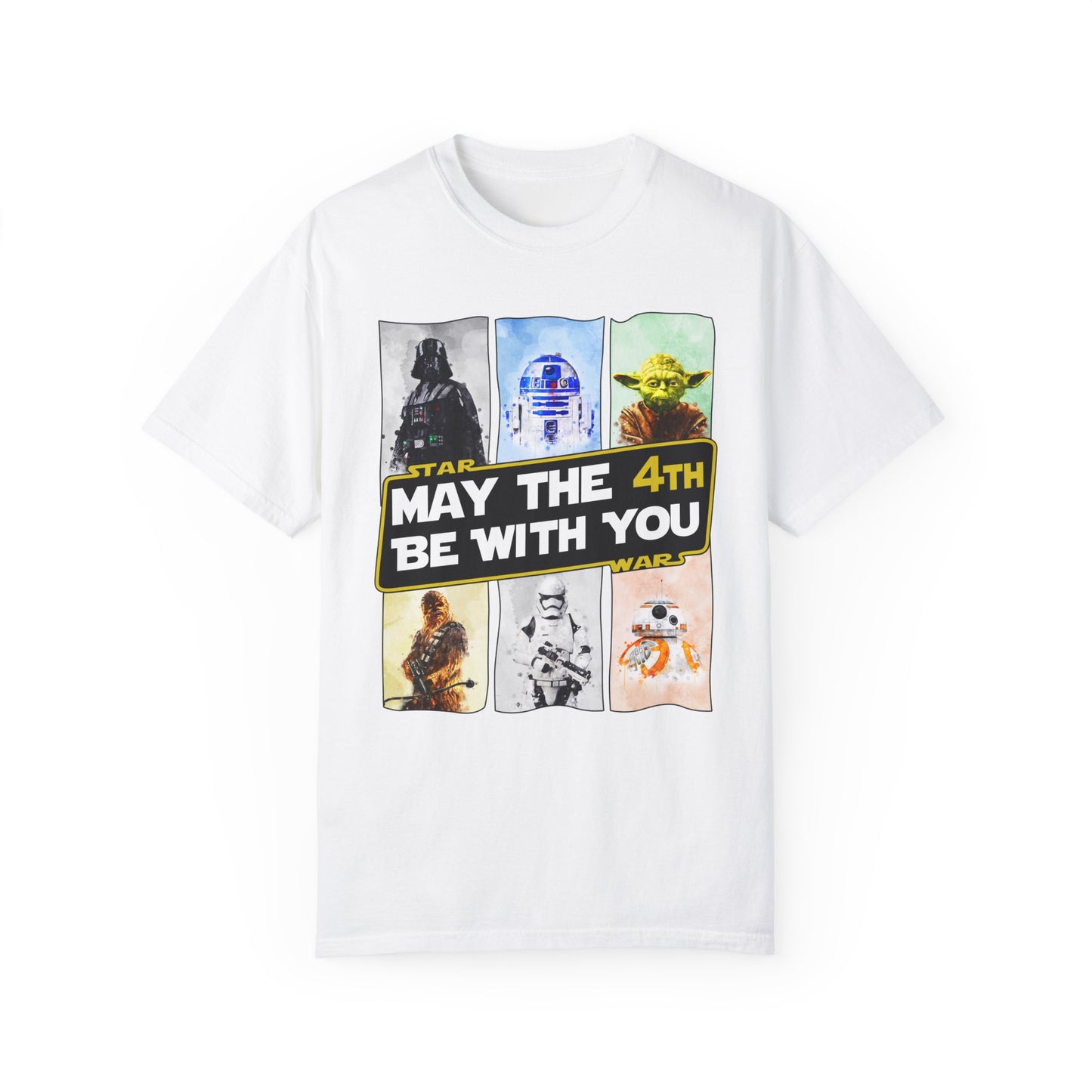 May the 4th Be with You ✨Unisex Garment-Dyed T-shirt