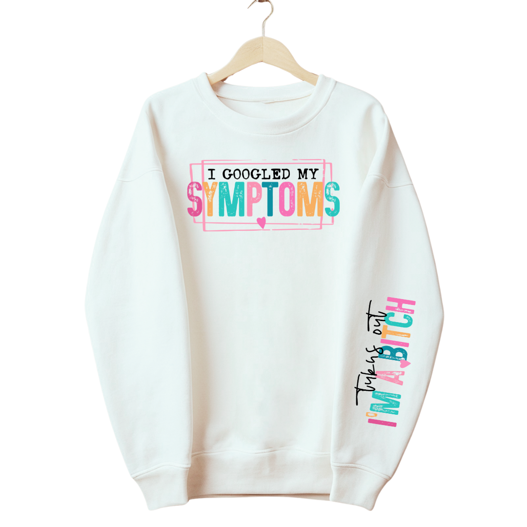 I Googled My Symptoms 🌟Unisex Lightweight Crewneck Sweatshirt